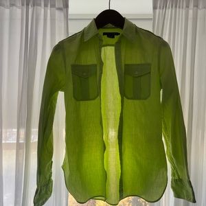 Ralph Lauren cotton and linen blend shirt.